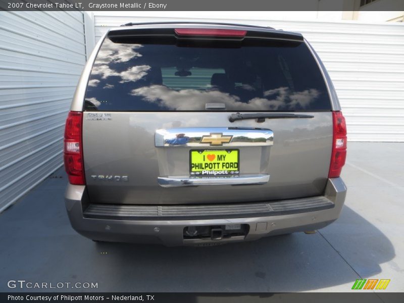 Graystone Metallic / Ebony 2007 Chevrolet Tahoe LT