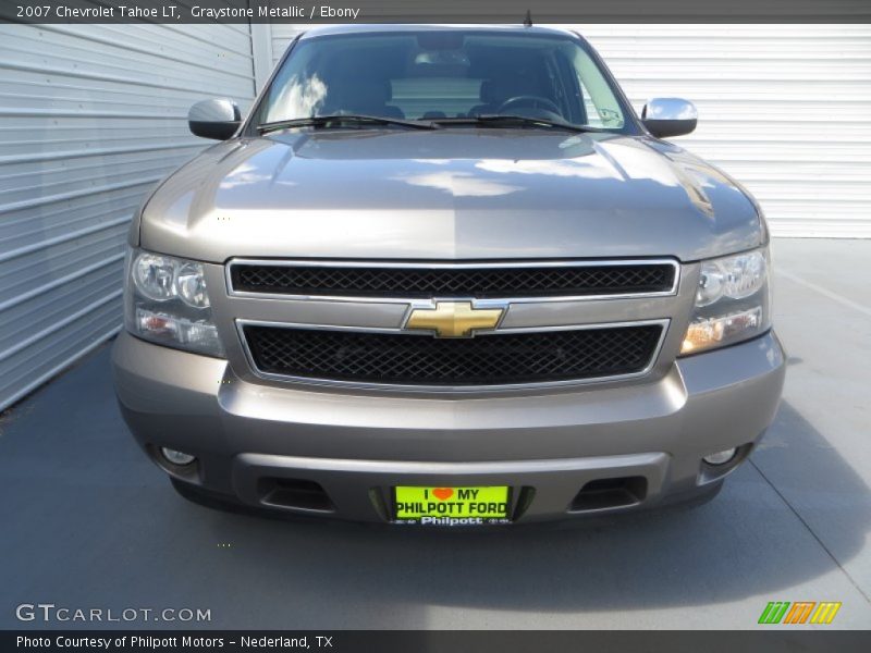 Graystone Metallic / Ebony 2007 Chevrolet Tahoe LT