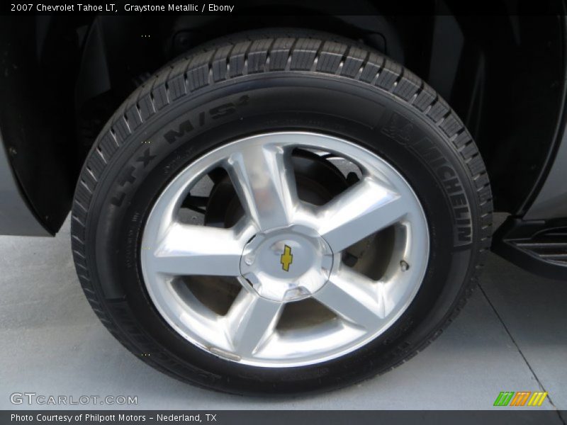 Graystone Metallic / Ebony 2007 Chevrolet Tahoe LT