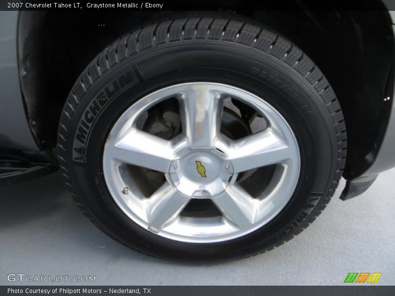 Graystone Metallic / Ebony 2007 Chevrolet Tahoe LT