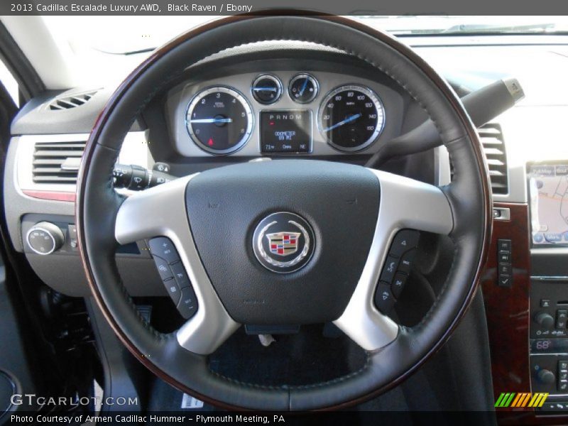 Black Raven / Ebony 2013 Cadillac Escalade Luxury AWD