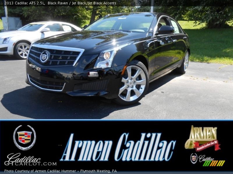 Black Raven / Jet Black/Jet Black Accents 2013 Cadillac ATS 2.5L