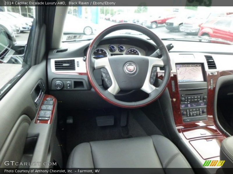 Dashboard of 2014 Escalade Luxury AWD