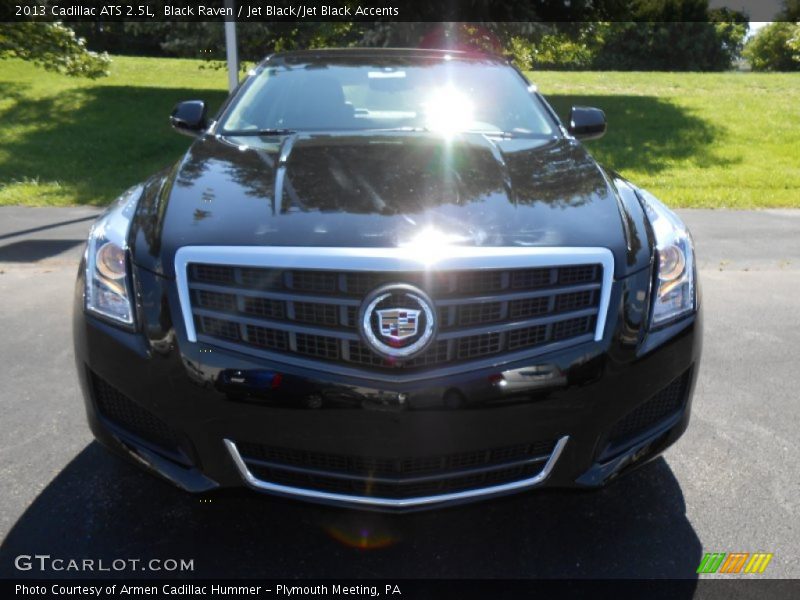 Black Raven / Jet Black/Jet Black Accents 2013 Cadillac ATS 2.5L