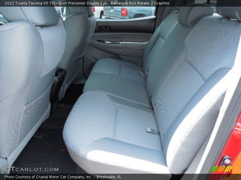 Barcelona Red Metallic / Graphite 2012 Toyota Tacoma V6 TRD Sport Prerunner Double Cab
