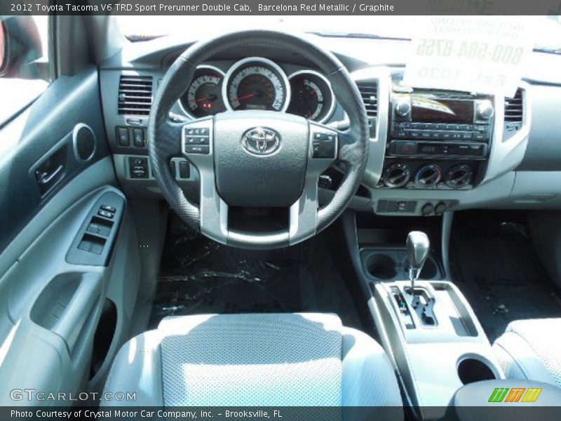 Barcelona Red Metallic / Graphite 2012 Toyota Tacoma V6 TRD Sport Prerunner Double Cab