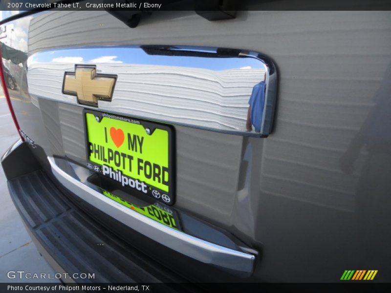 Graystone Metallic / Ebony 2007 Chevrolet Tahoe LT