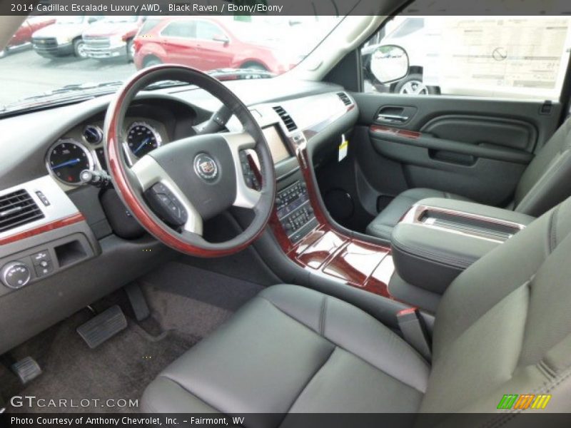 Ebony/Ebony Interior - 2014 Escalade Luxury AWD 