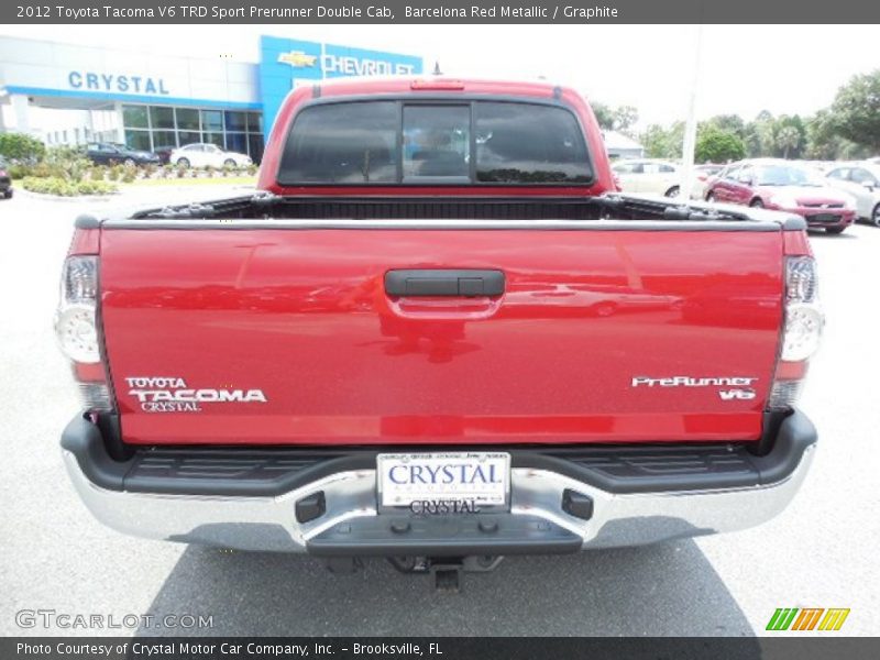 Barcelona Red Metallic / Graphite 2012 Toyota Tacoma V6 TRD Sport Prerunner Double Cab