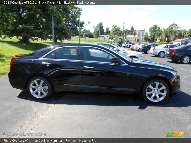 Black Raven / Jet Black/Jet Black Accents 2013 Cadillac ATS 2.5L