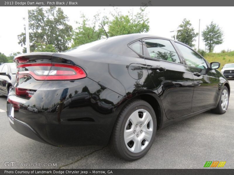 Pitch Black / Black 2013 Dodge Dart Aero