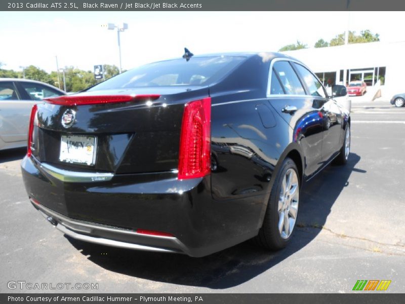 Black Raven / Jet Black/Jet Black Accents 2013 Cadillac ATS 2.5L