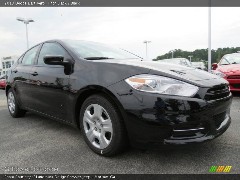 Pitch Black / Black 2013 Dodge Dart Aero