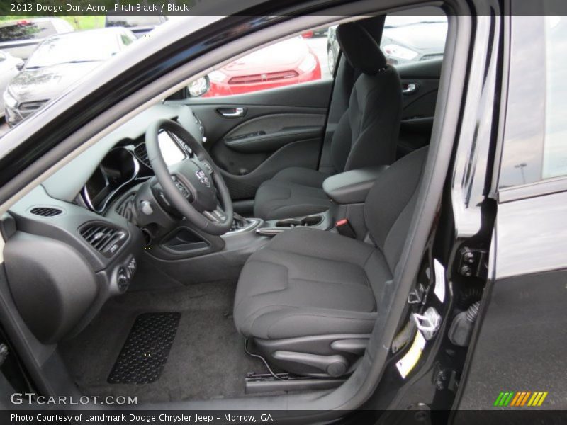 Pitch Black / Black 2013 Dodge Dart Aero