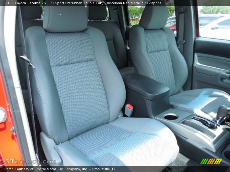 Barcelona Red Metallic / Graphite 2012 Toyota Tacoma V6 TRD Sport Prerunner Double Cab