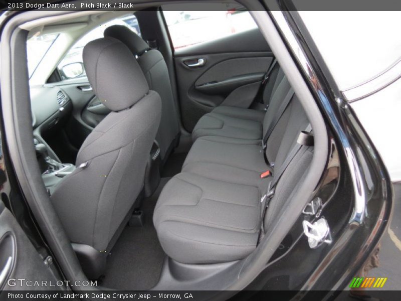 Pitch Black / Black 2013 Dodge Dart Aero