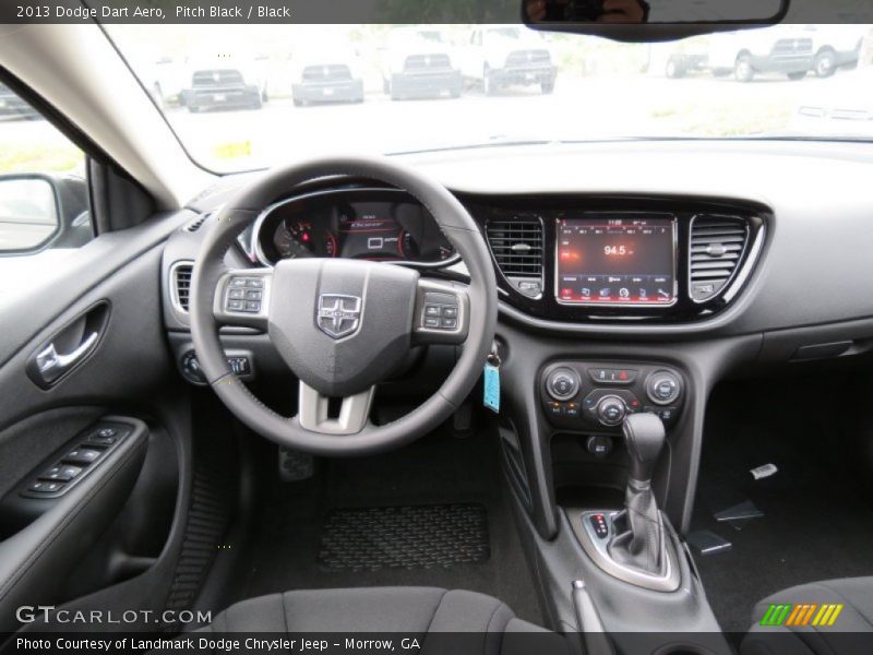 Pitch Black / Black 2013 Dodge Dart Aero