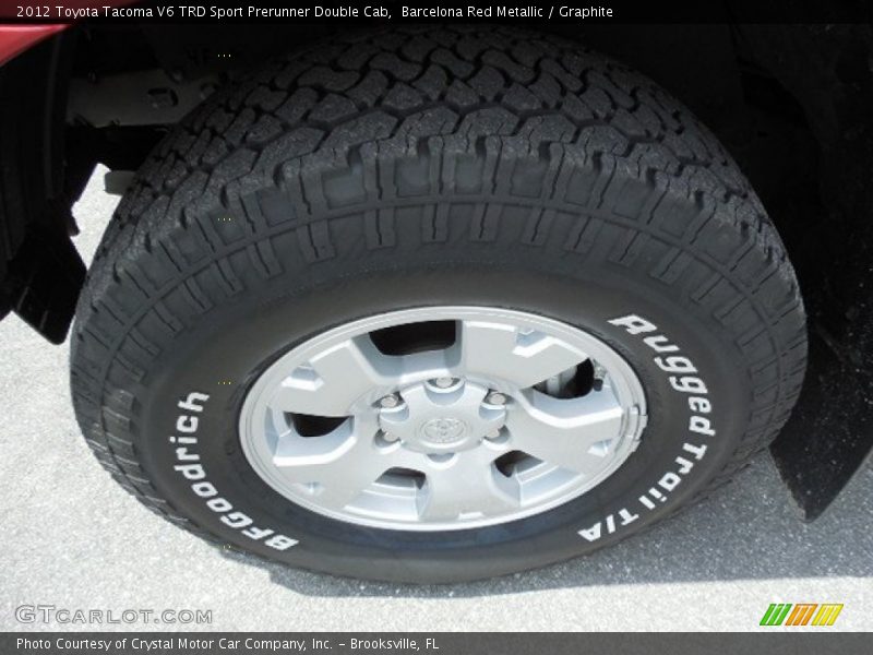 Barcelona Red Metallic / Graphite 2012 Toyota Tacoma V6 TRD Sport Prerunner Double Cab