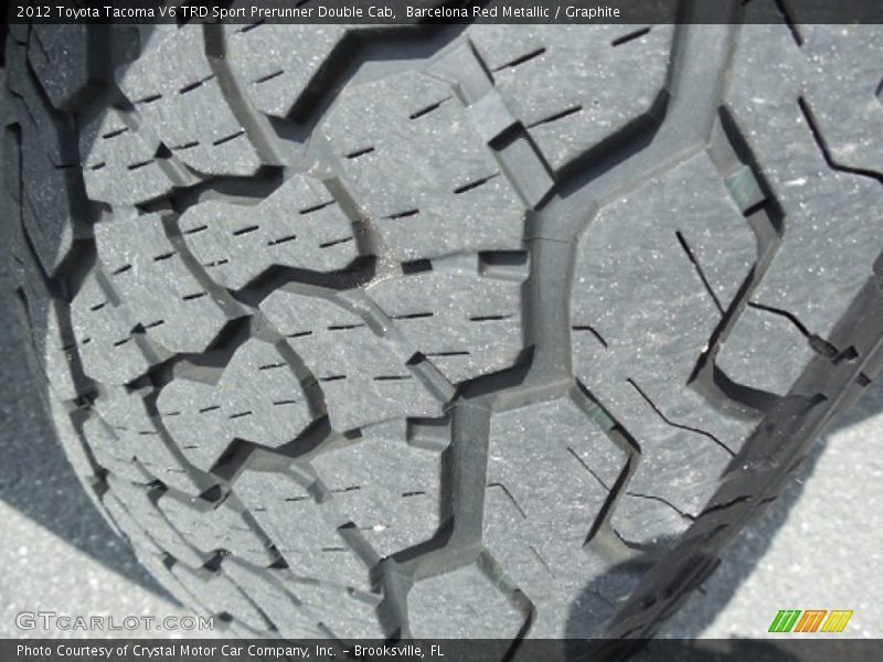 Barcelona Red Metallic / Graphite 2012 Toyota Tacoma V6 TRD Sport Prerunner Double Cab