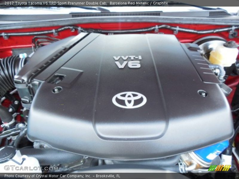 Barcelona Red Metallic / Graphite 2012 Toyota Tacoma V6 TRD Sport Prerunner Double Cab