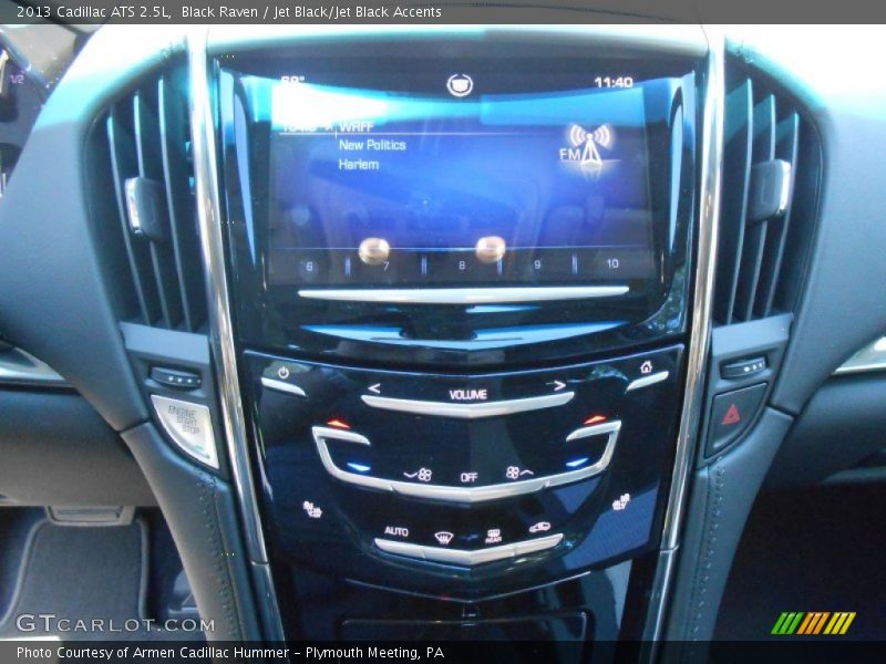 Black Raven / Jet Black/Jet Black Accents 2013 Cadillac ATS 2.5L