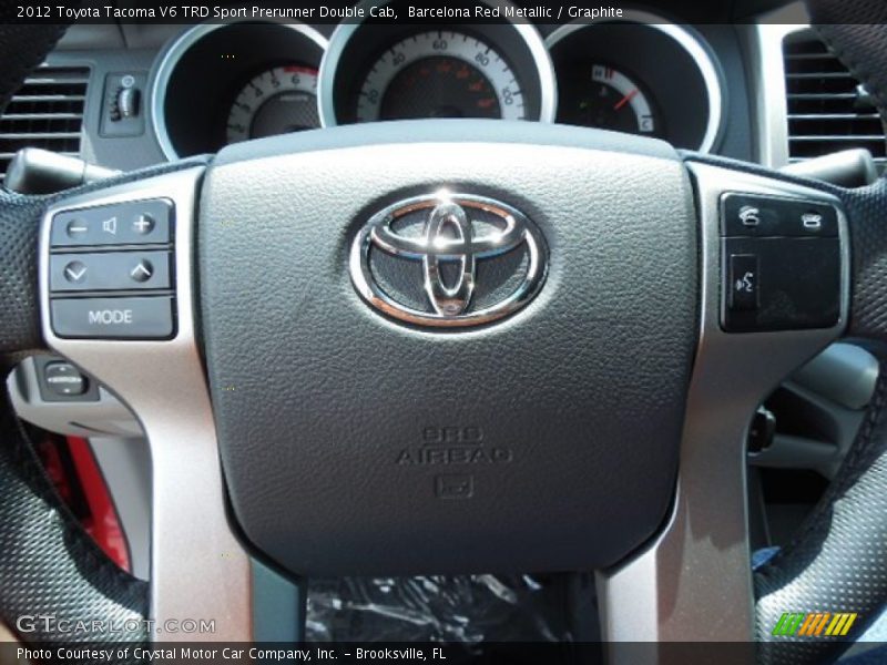 Barcelona Red Metallic / Graphite 2012 Toyota Tacoma V6 TRD Sport Prerunner Double Cab
