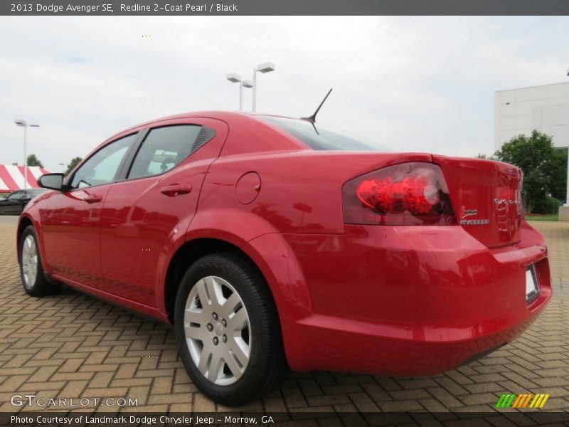 Redline 2-Coat Pearl / Black 2013 Dodge Avenger SE