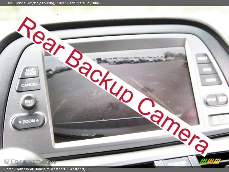 Silver Pearl Metallic / Black 2009 Honda Odyssey Touring