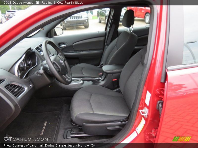 Redline 2-Coat Pearl / Black 2013 Dodge Avenger SE