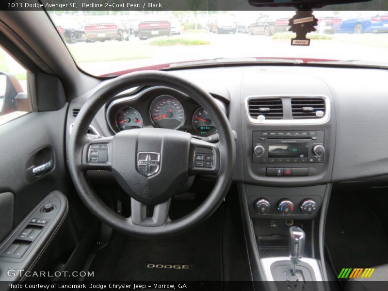 Redline 2-Coat Pearl / Black 2013 Dodge Avenger SE