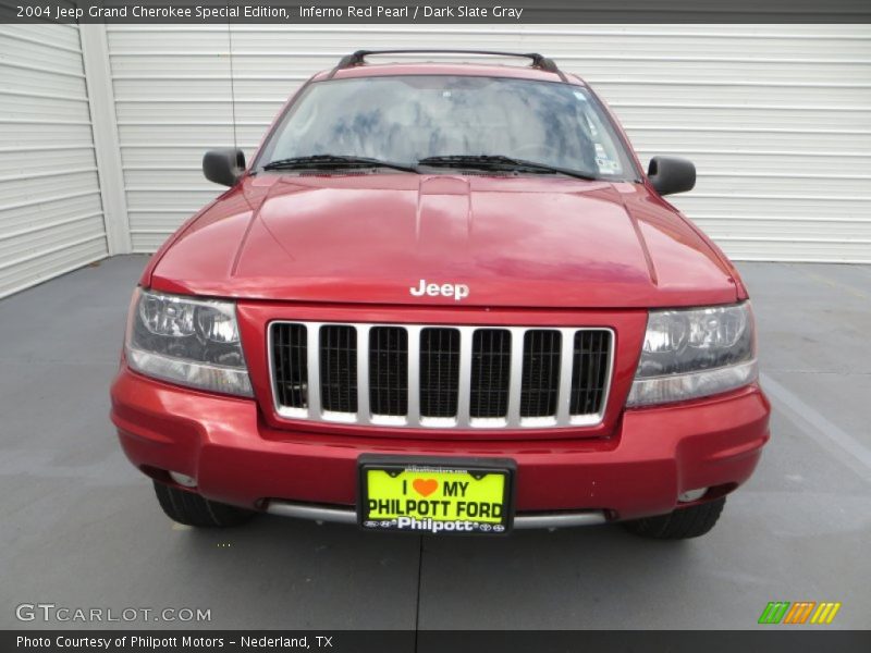 Inferno Red Pearl / Dark Slate Gray 2004 Jeep Grand Cherokee Special Edition