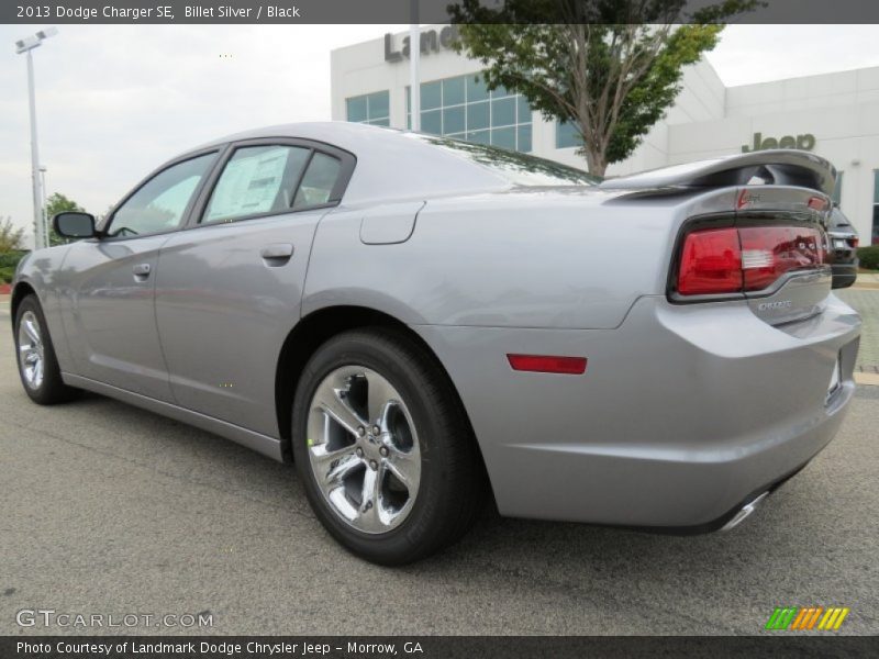 Billet Silver / Black 2013 Dodge Charger SE
