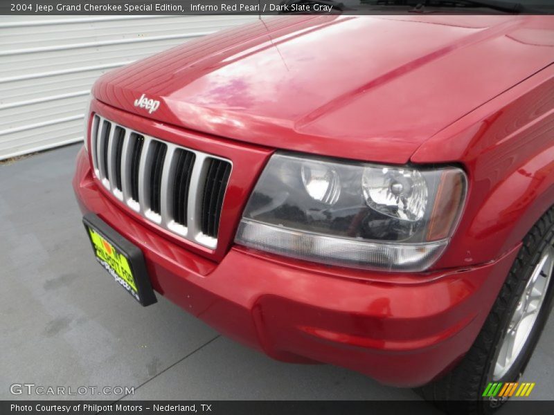 Inferno Red Pearl / Dark Slate Gray 2004 Jeep Grand Cherokee Special Edition