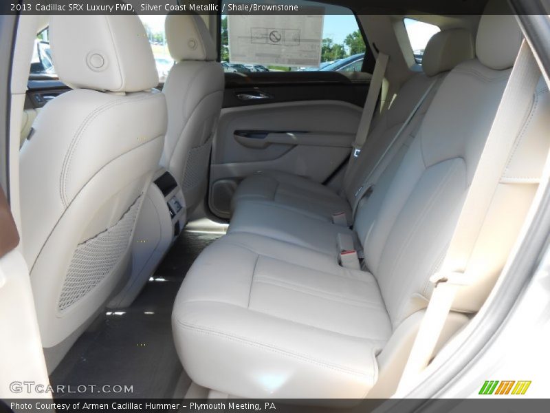 Silver Coast Metallic / Shale/Brownstone 2013 Cadillac SRX Luxury FWD