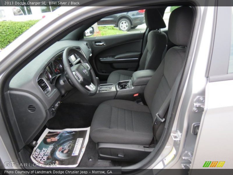 Billet Silver / Black 2013 Dodge Charger SE
