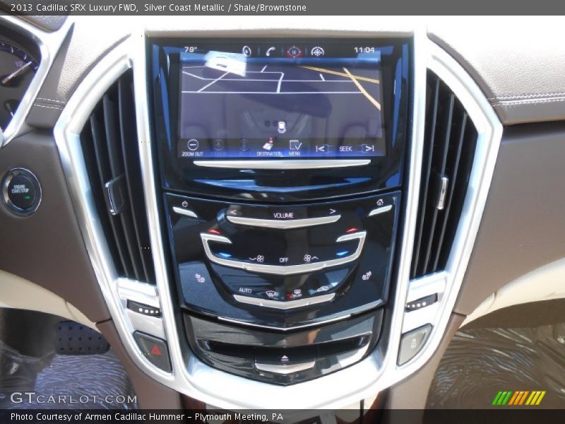 Silver Coast Metallic / Shale/Brownstone 2013 Cadillac SRX Luxury FWD