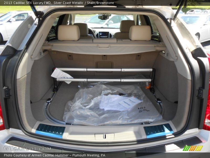 Silver Coast Metallic / Shale/Brownstone 2013 Cadillac SRX Luxury FWD