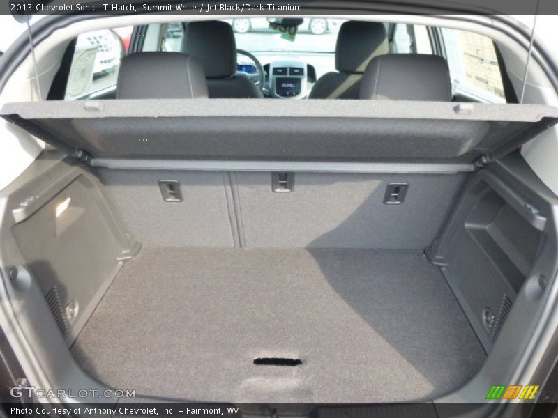 Summit White / Jet Black/Dark Titanium 2013 Chevrolet Sonic LT Hatch