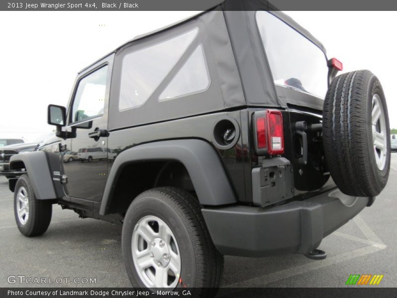 Black / Black 2013 Jeep Wrangler Sport 4x4