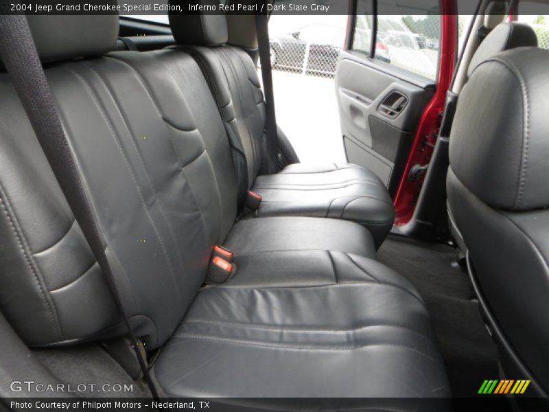 Rear Seat of 2004 Grand Cherokee Special Edition