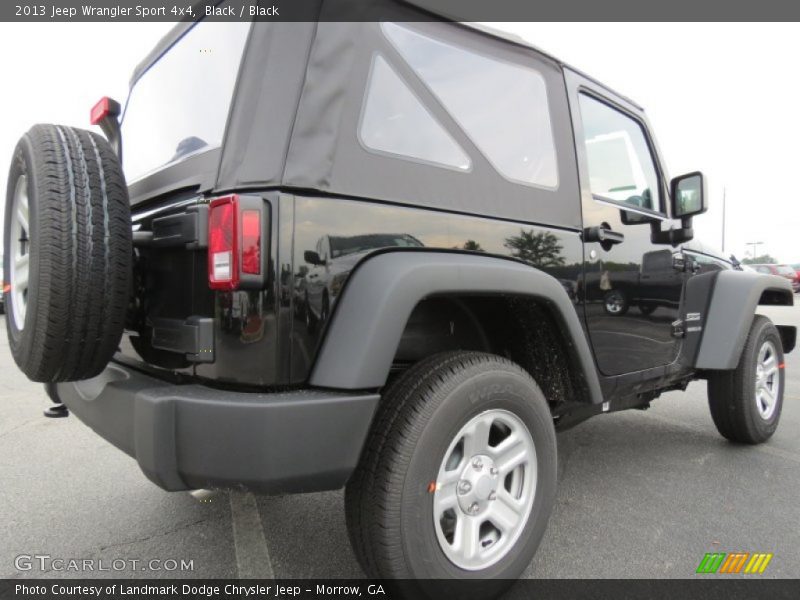 Black / Black 2013 Jeep Wrangler Sport 4x4