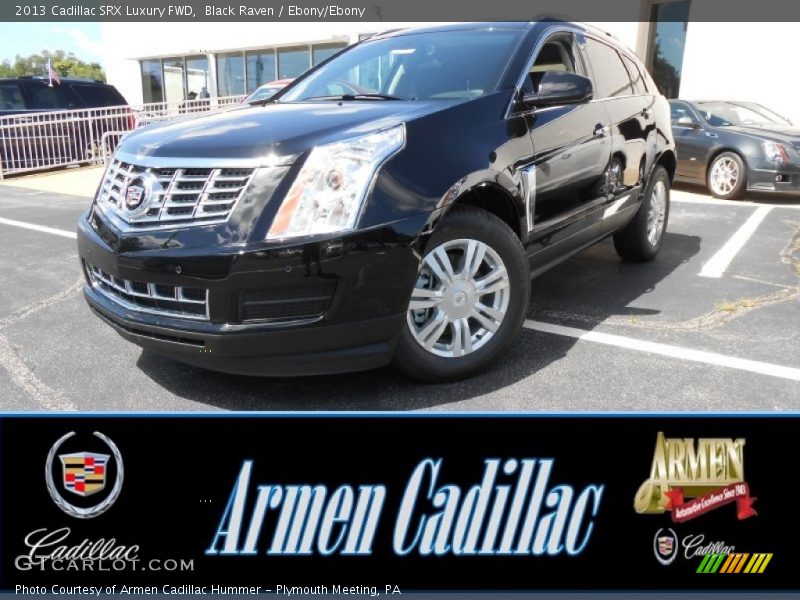 Black Raven / Ebony/Ebony 2013 Cadillac SRX Luxury FWD