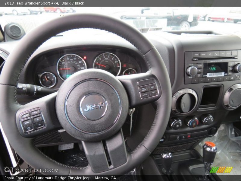 Black / Black 2013 Jeep Wrangler Sport 4x4
