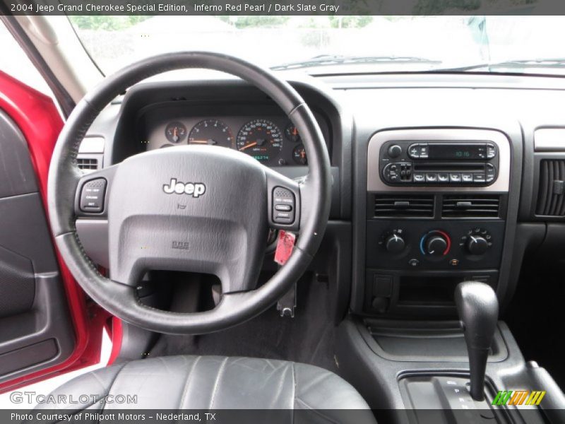 Dashboard of 2004 Grand Cherokee Special Edition