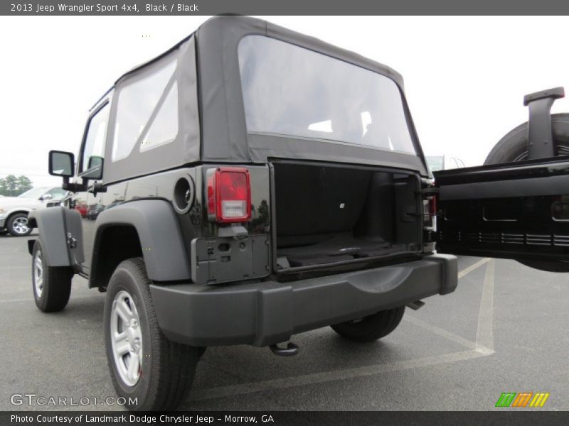 Black / Black 2013 Jeep Wrangler Sport 4x4