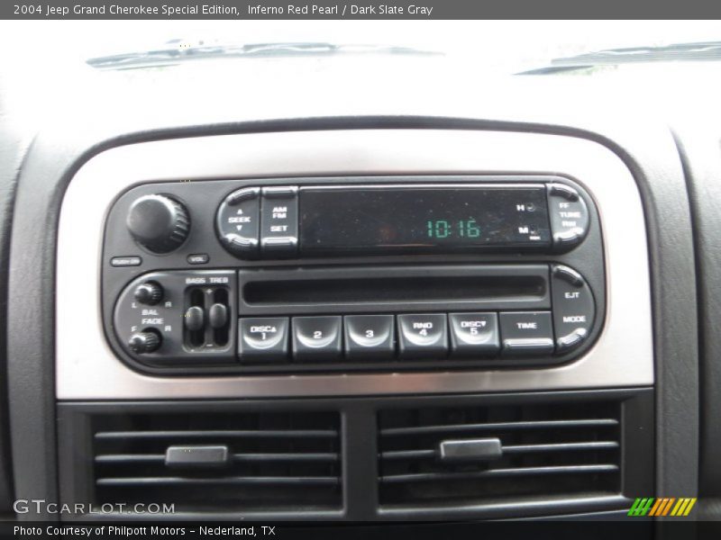 Audio System of 2004 Grand Cherokee Special Edition