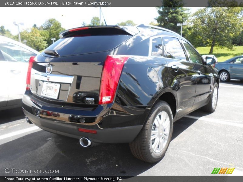 Black Raven / Ebony/Ebony 2013 Cadillac SRX Luxury FWD