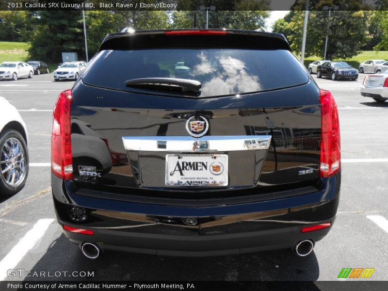 Black Raven / Ebony/Ebony 2013 Cadillac SRX Luxury FWD