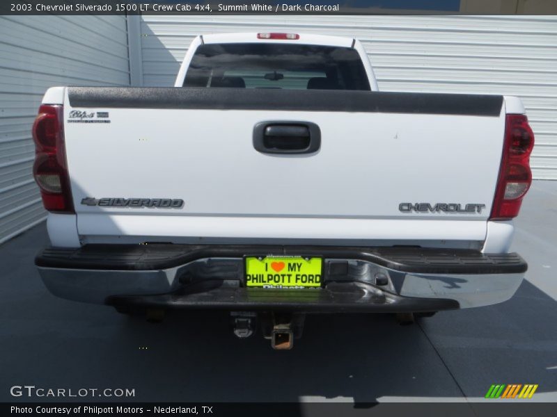 Summit White / Dark Charcoal 2003 Chevrolet Silverado 1500 LT Crew Cab 4x4