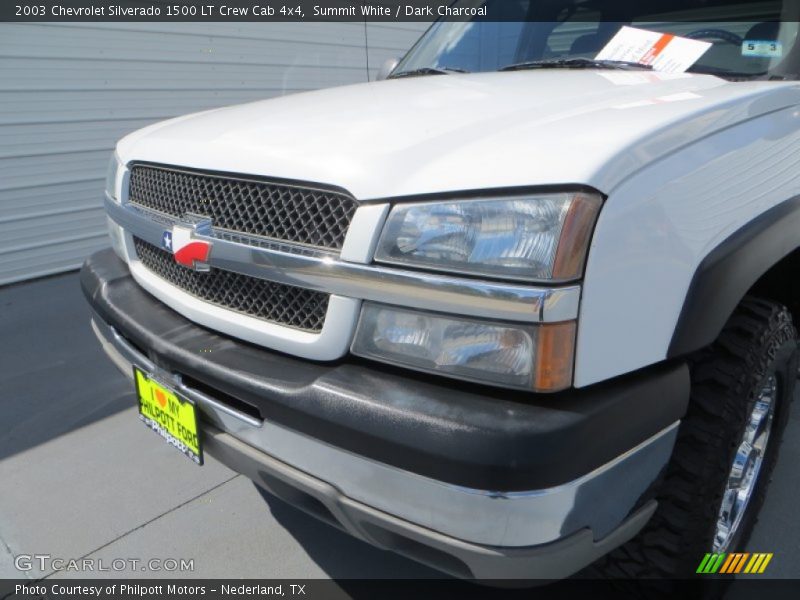 Summit White / Dark Charcoal 2003 Chevrolet Silverado 1500 LT Crew Cab 4x4